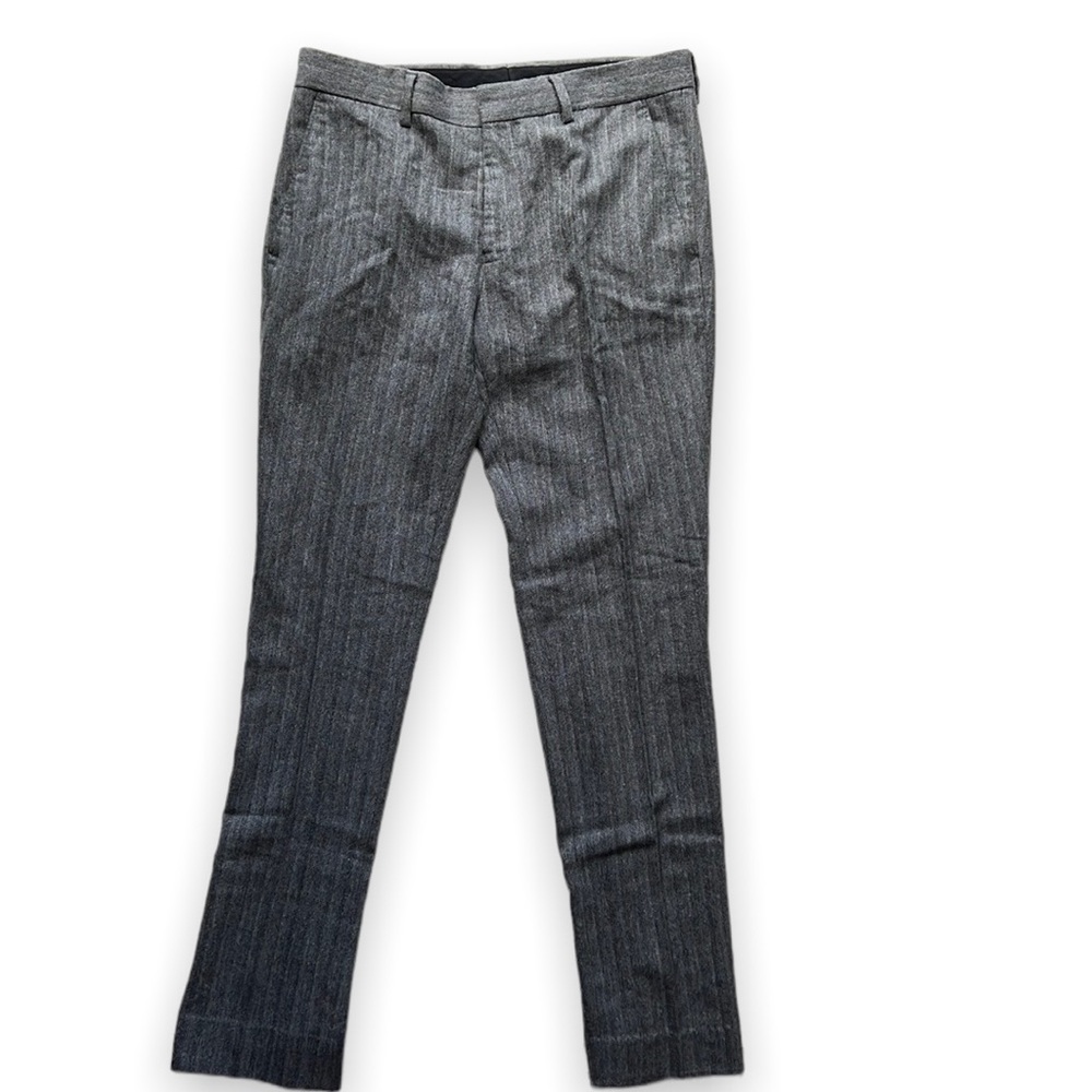 Herringbone gray tailored Topman pants - size 32R
